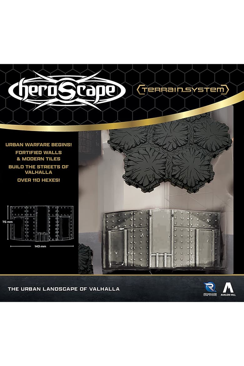 Heroscape, The Landscape of Valhalla Terrain Expansion, Alternate, color, Multicolored