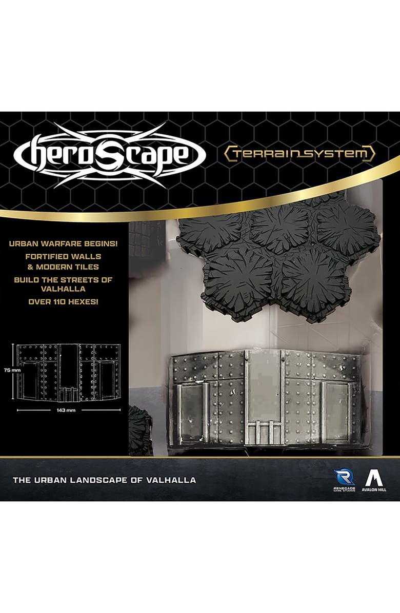 Renegade Game Studios Heroscape, The Landscape of Valhalla Terrain Expansion, Alternate, color, Multicolored