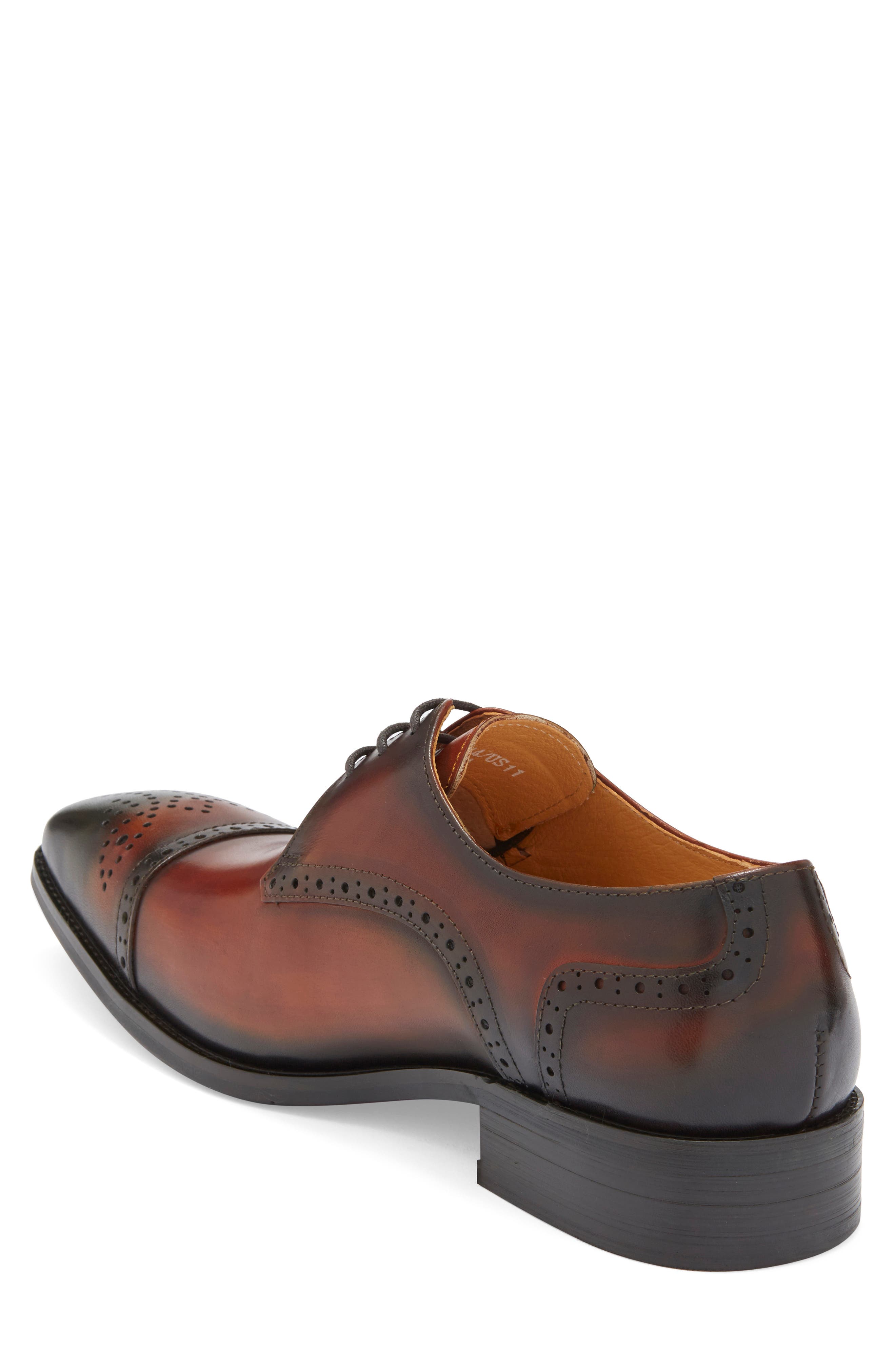 Maison Forte Iberia Ombré Cap Toe Derby, Alternate, color, 