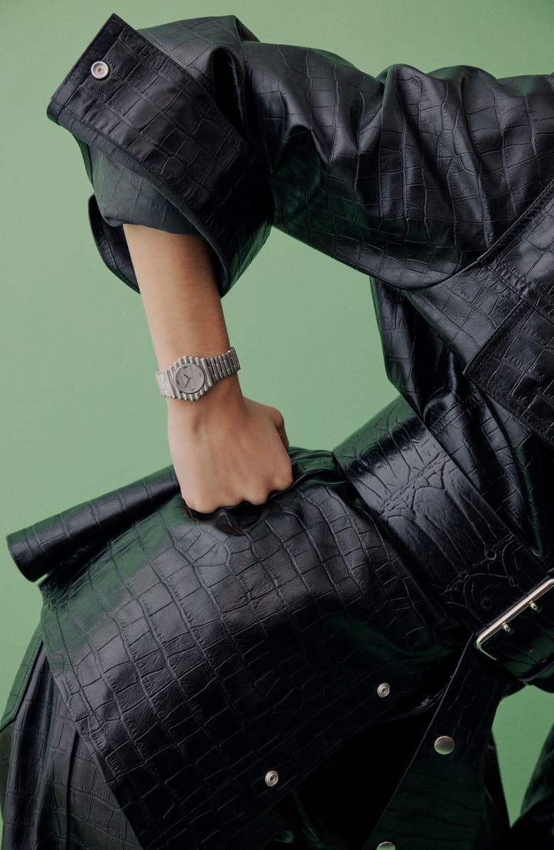 BREDA The Coda Bracelet Watch, 32mm, Alternate, color, Stainless Steel