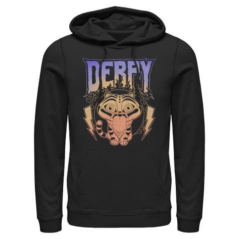 Mens KPop Demon Hunters Mythic Lightning Derpy Lightweight Hoodie