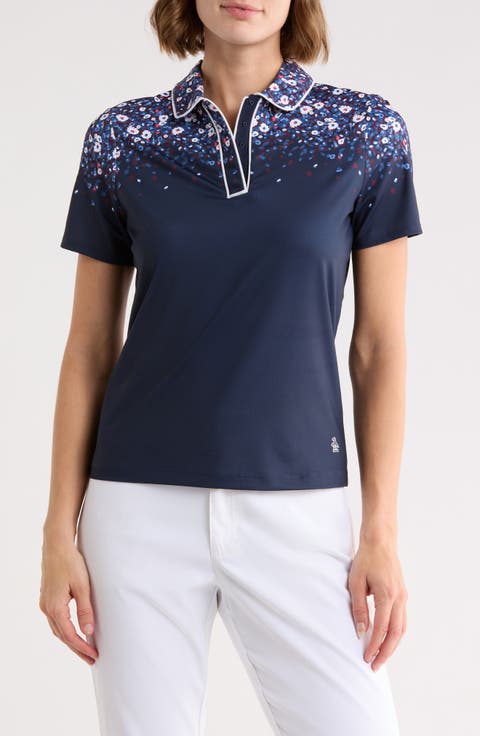 Engineered Zen Floral Polo