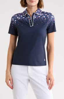 Engineered Zen Floral Polo