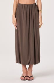 ASTR the Label Savannah Bubble Hem Maxi Skirt