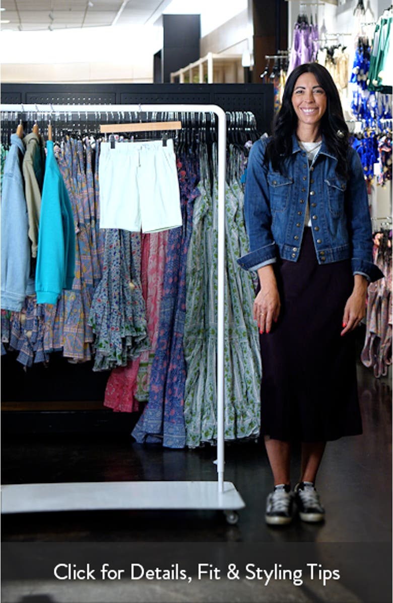 Kids' Organic Cotton Jersey Drawstring Waist Shorts, sales video thumbnail