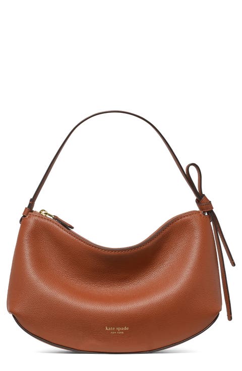 loop pebble leather shoulder bag