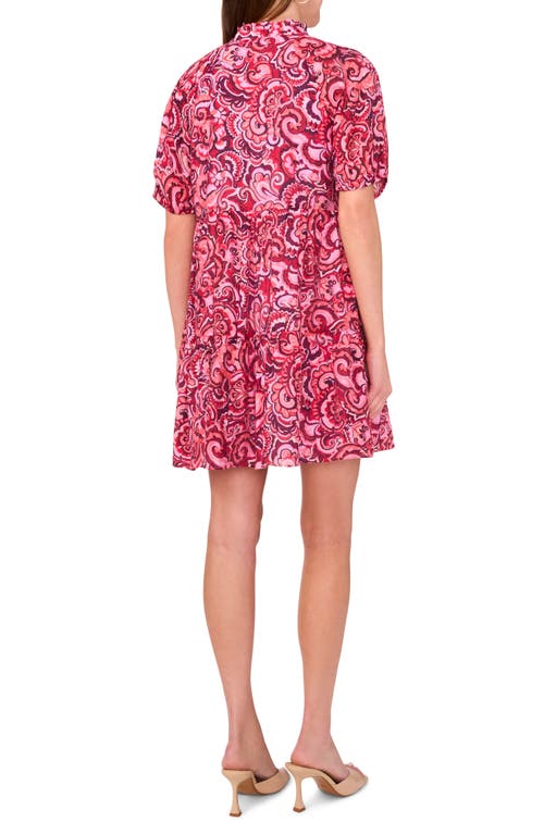 HALOGEN HALOGEN® RUFFLE SHORT SLEEVE TIERED DRESS