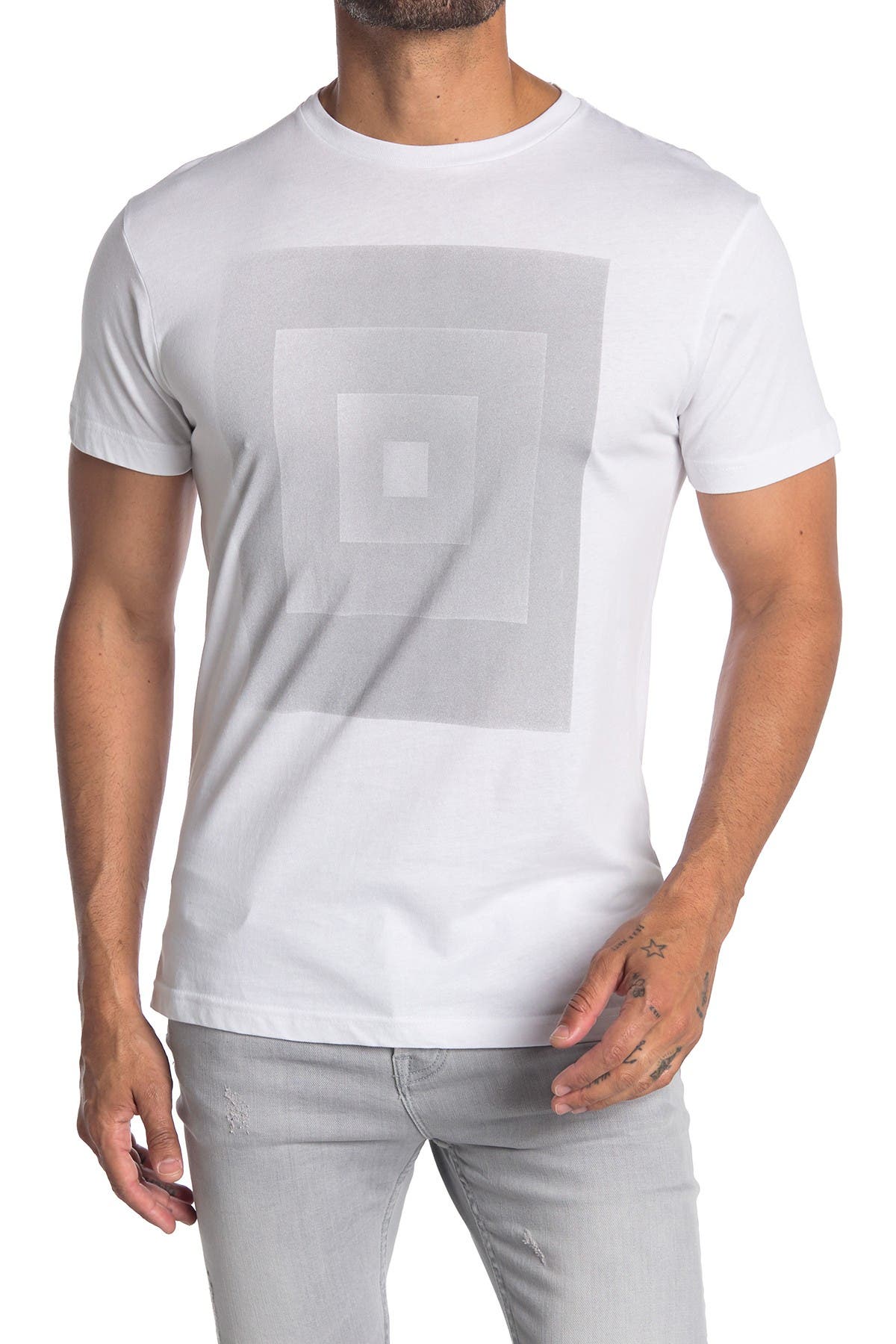 Vestige Infinity Box Graphic Crew Neck T-Shirt (Men) | Nordstromrack