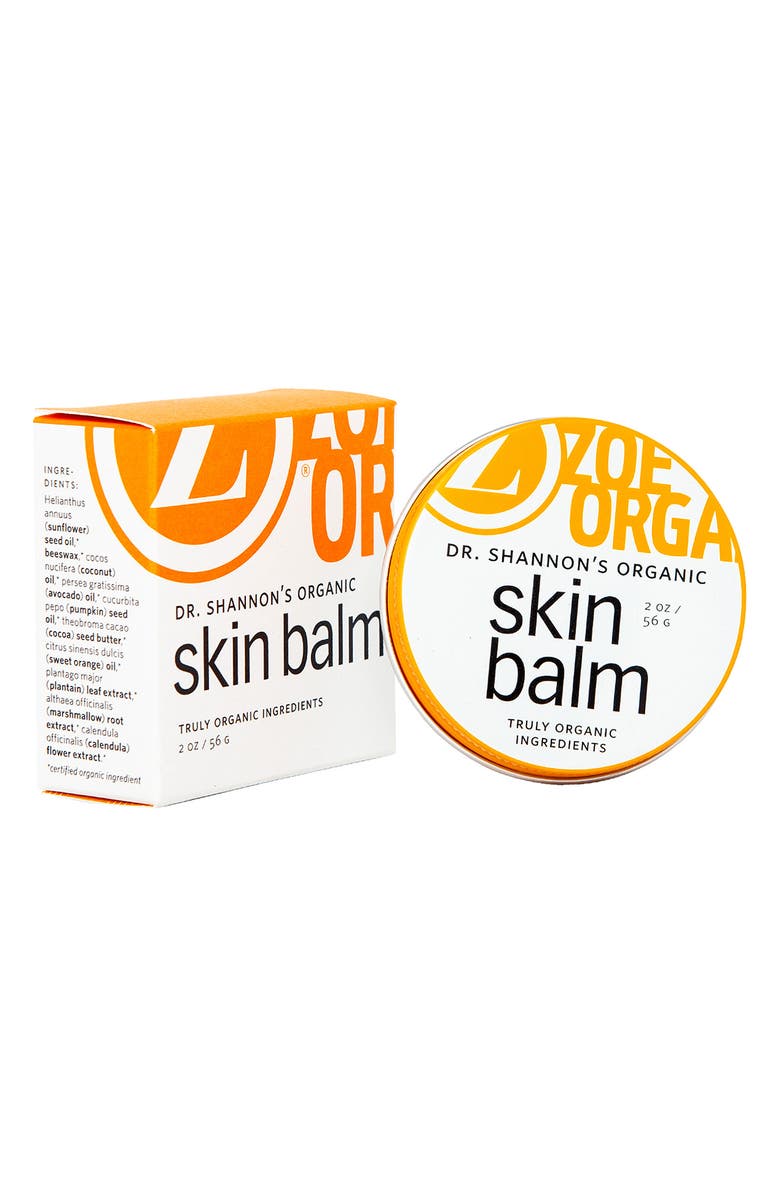 Zoe Organics Dr. Shannon's Organic Skin Balm, Alternate, color, 