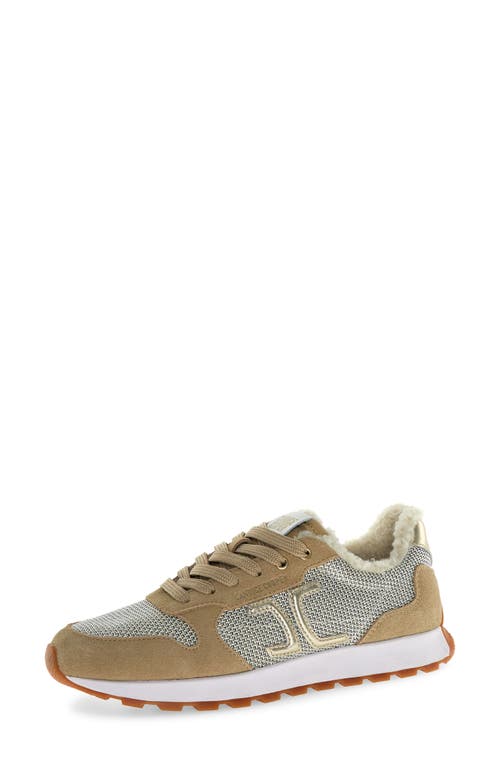 Candice Cooper Plume 5 Sneaker in Sand Platinum 