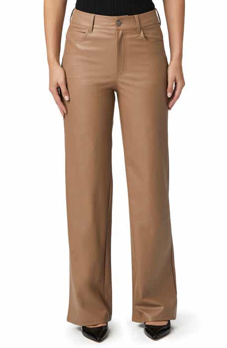 Sasha Coated High Waist Wide Leg Jeans
