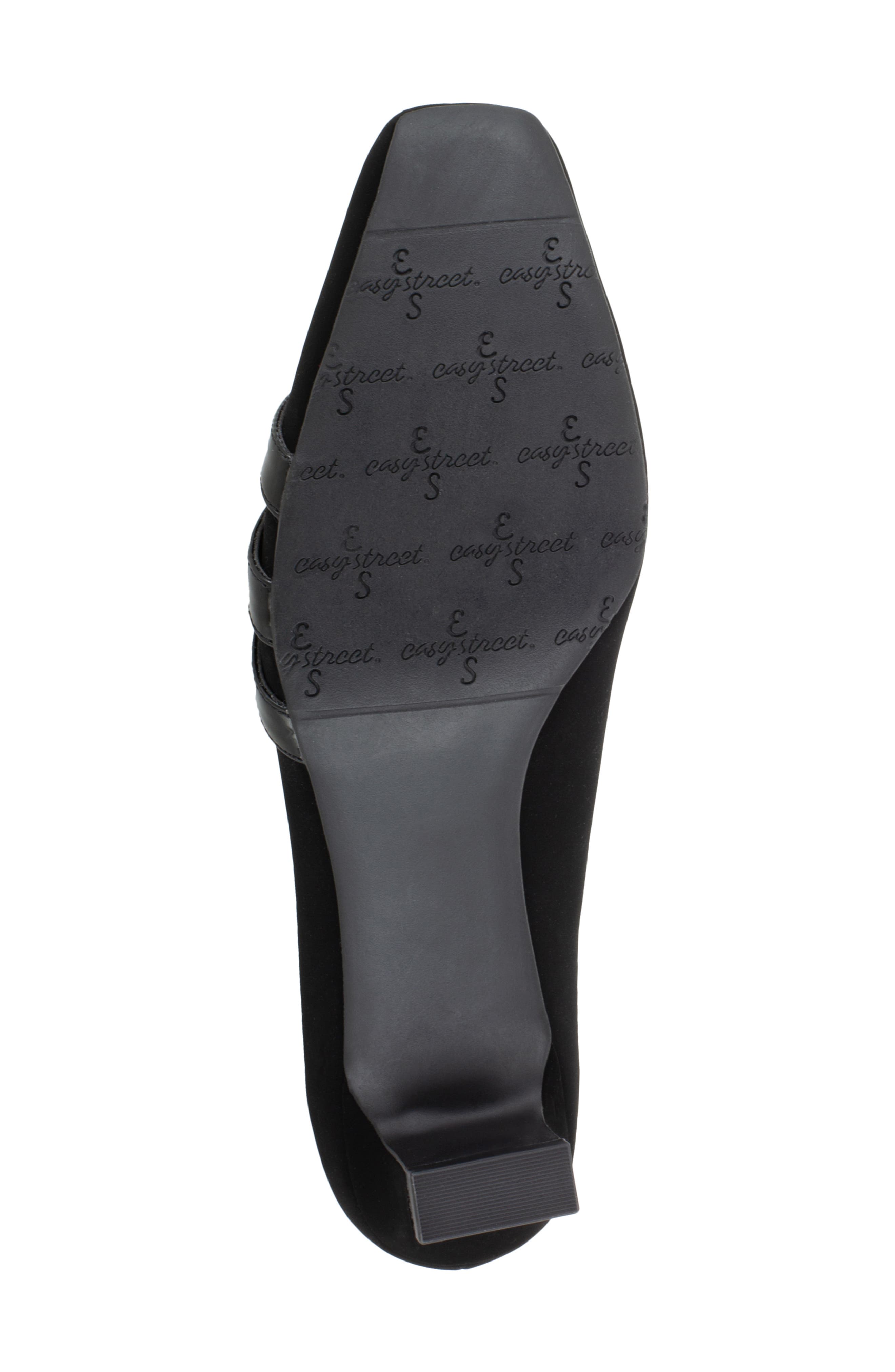 EASY STREET Entice Block Heel Pump - Multiple Widths Available, Alternate, color, Black Lamy/Patent
