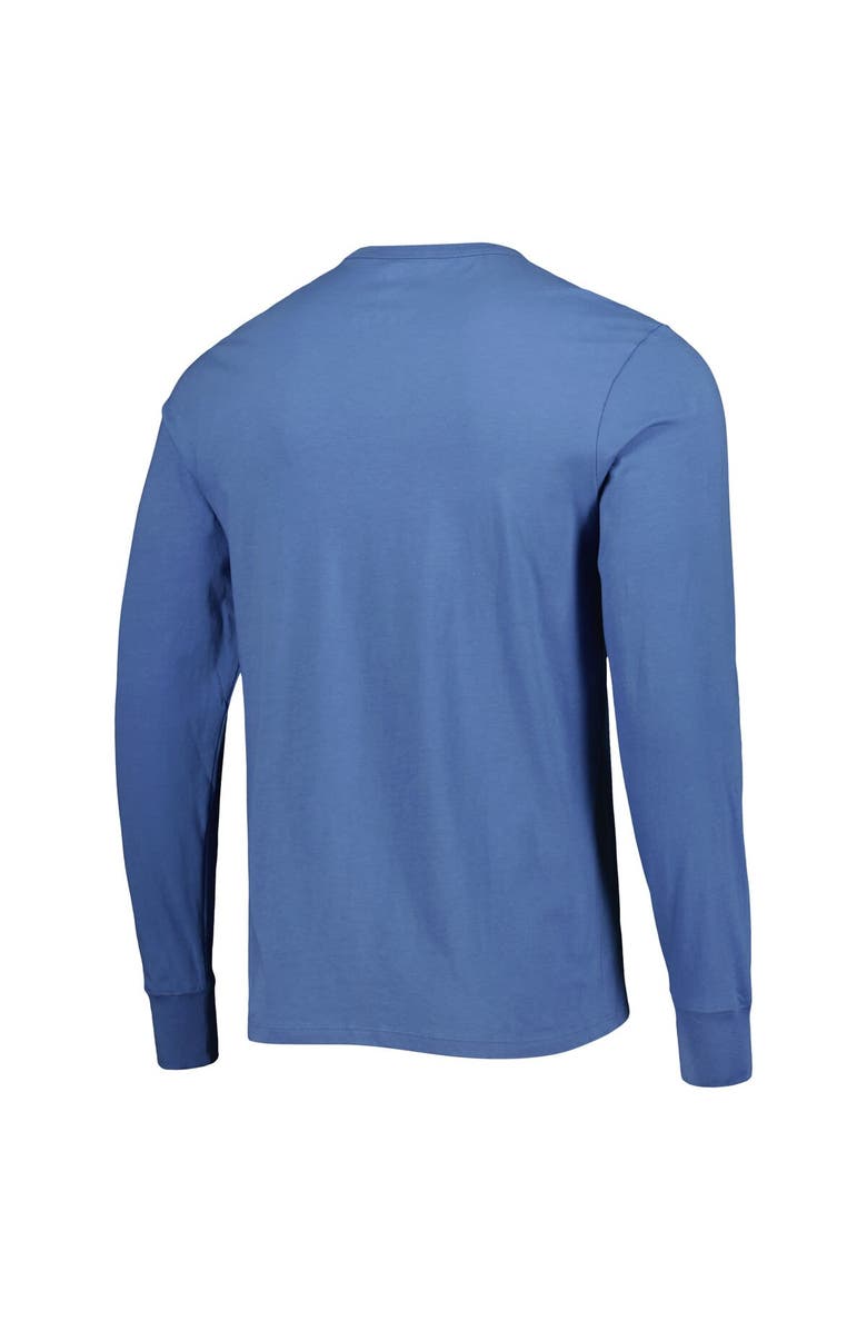 '47 Men's '47 Blue Detroit Lions Brand Wide Out Franklin Long Sleeve T-Shirt, Alternate, color, Blue