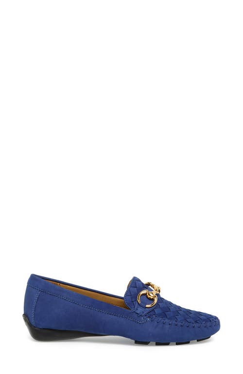Robert Zur Perlata Loafer In Royal Cashmere Suede