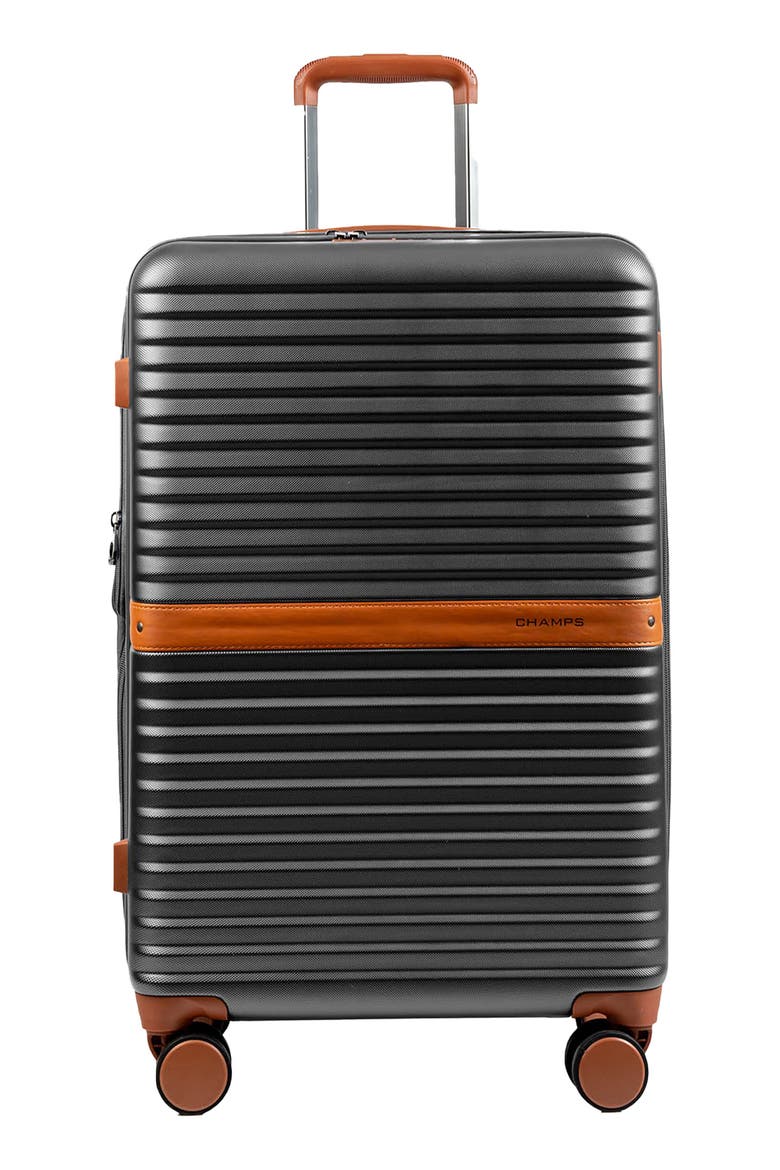 Vintage II 24-Inch Hardside Spinner Luggage, Main, color, DARK GREY