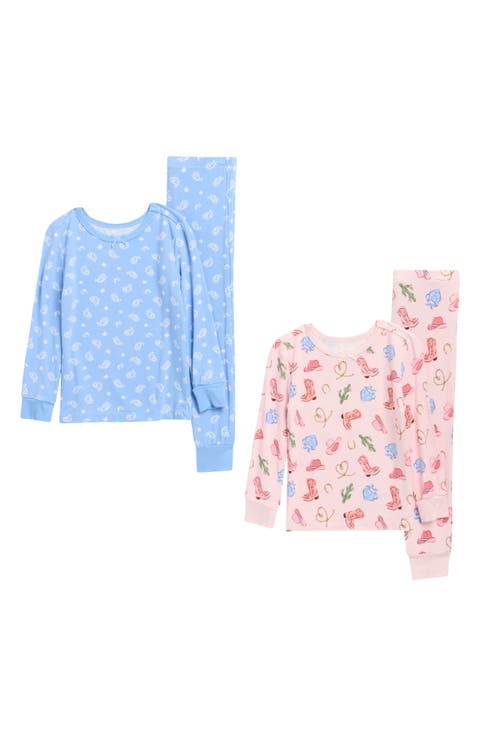 Kids' Cowgirl 4-Piece Pajamas