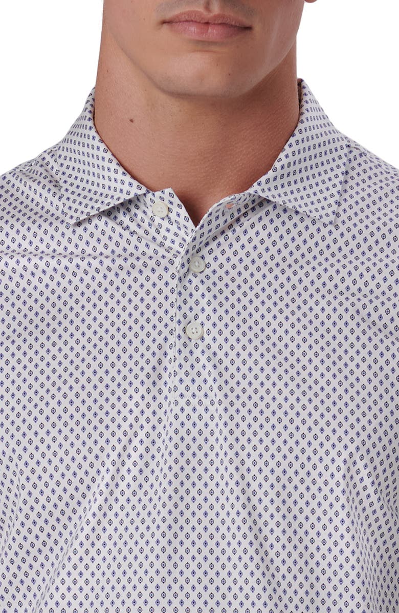 Bugatchi Victor OoohCotton<sup>®</sup> Print Polo, Alternate, color, 