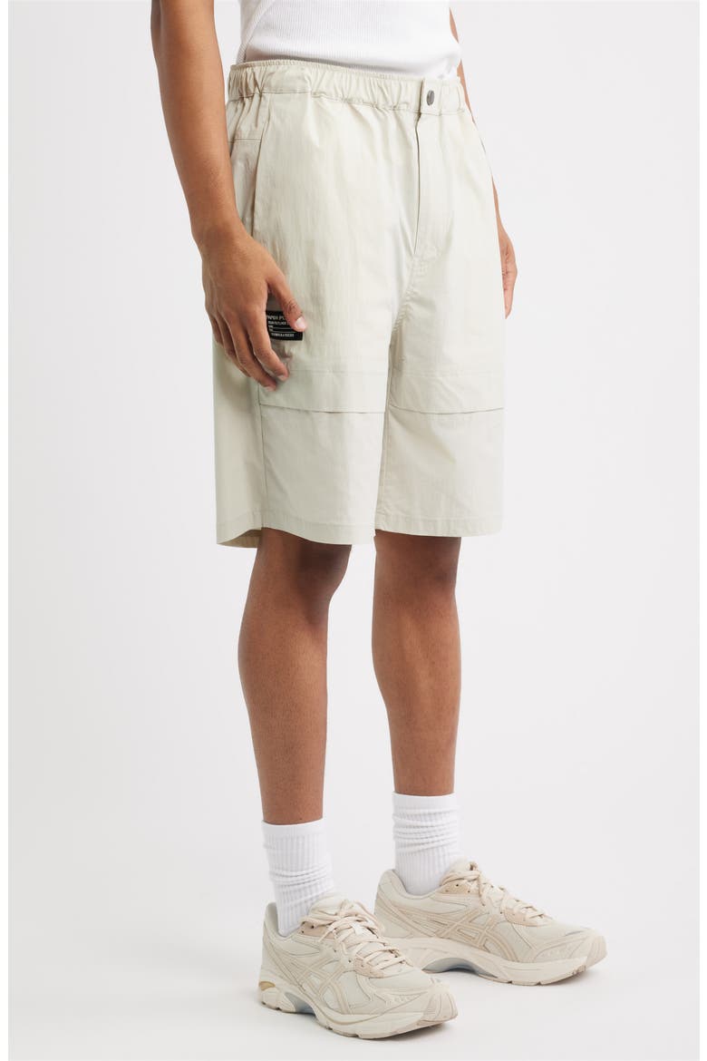 Cotton Blend Utility Shorts, Alternate, color, SAND