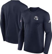 Nike Men's Nike Navy New York Giants Legend Small Logo Dri-FIT Long Sleeve T-Shirt