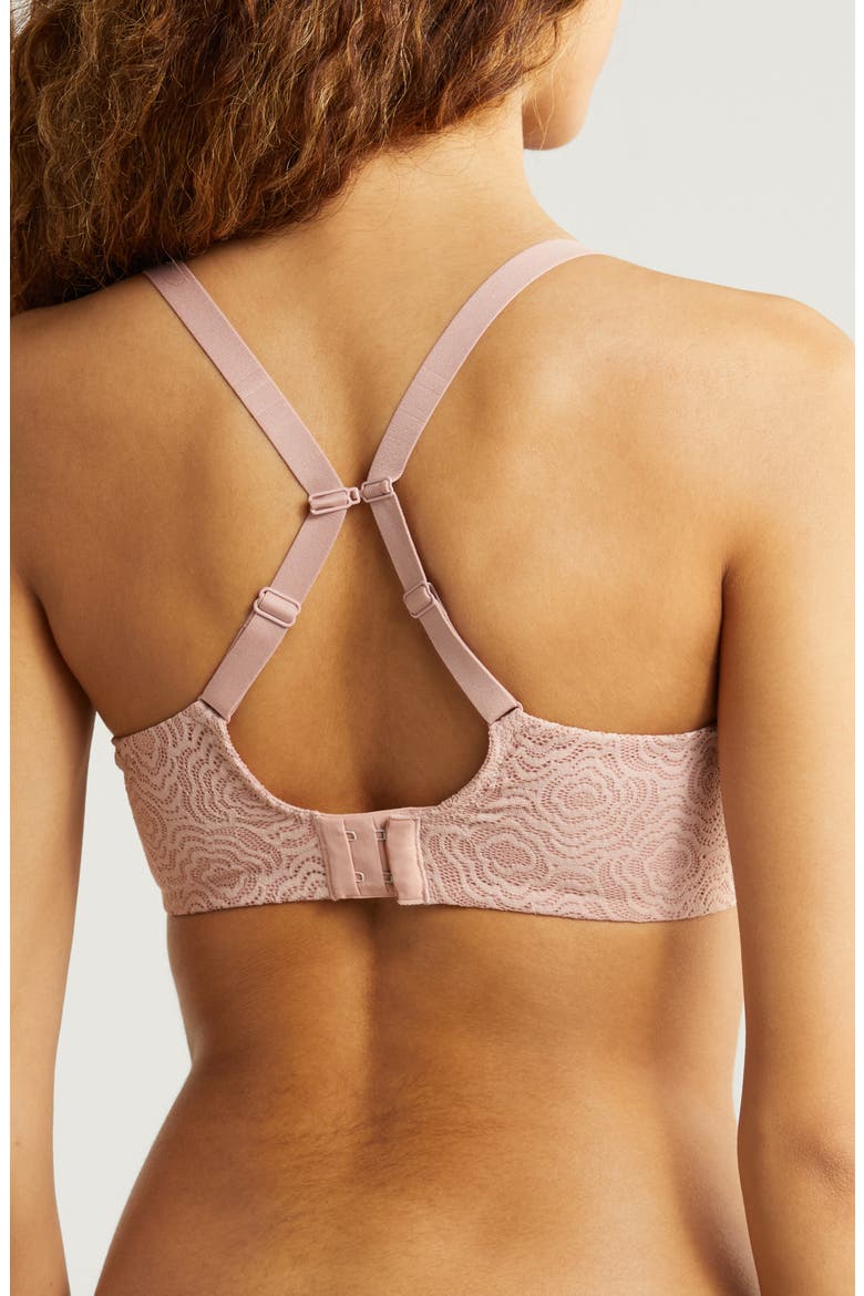 C Jolie Comfort Convertible T-Shirt Bra, Alternate, color, ROSE AUTHENTIQUE-VF