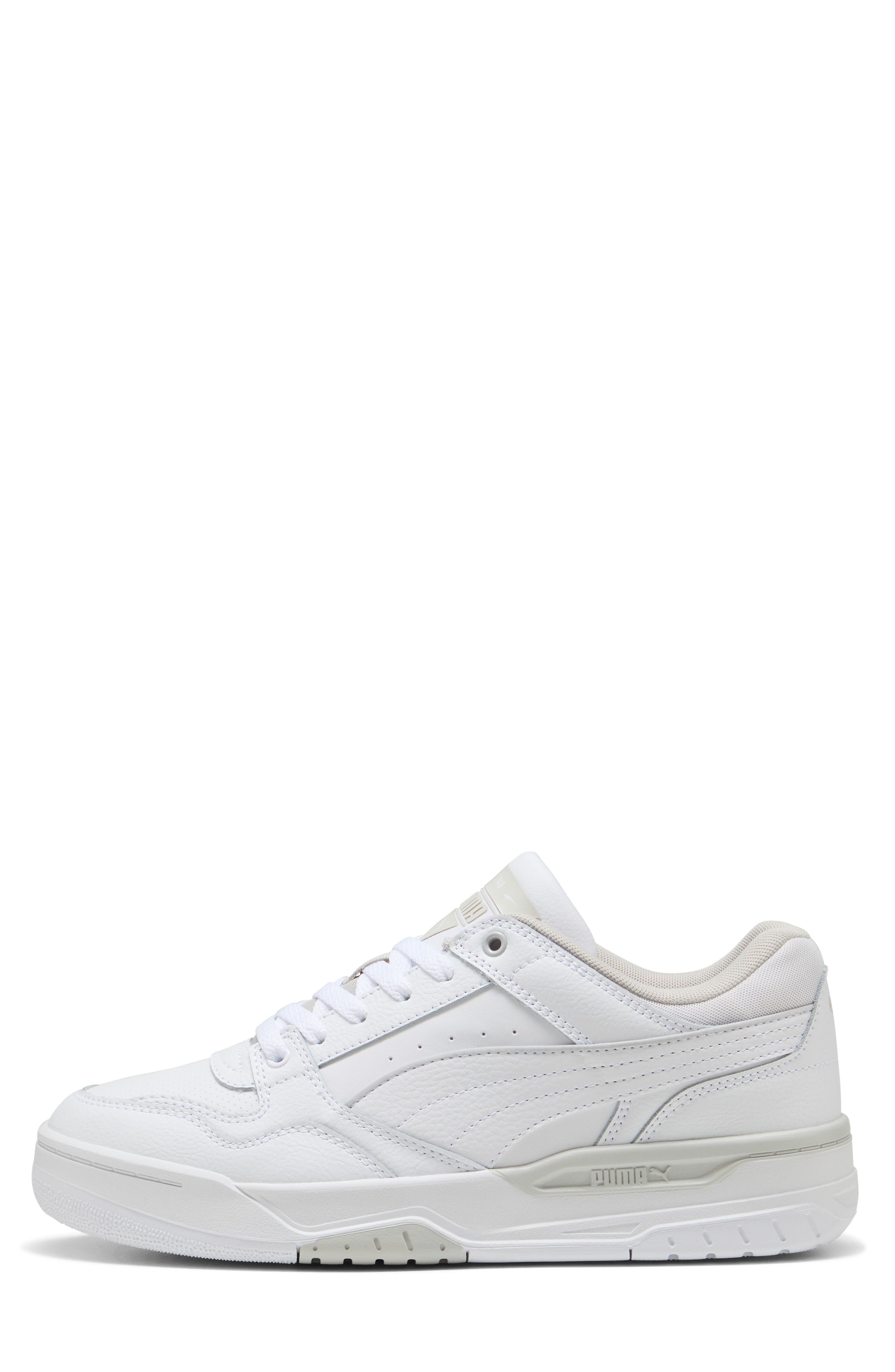 PUMA Rebound Retro Low Top Sneaker, Alternate, color, Puma White-Cool Light Gray