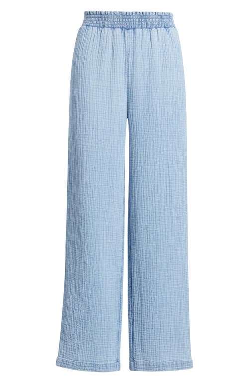 BEACHLUNCHLOUNGE BEACHLUNCHLOUNGE CAIRO SMOCK WAIST COTTON PANTS 