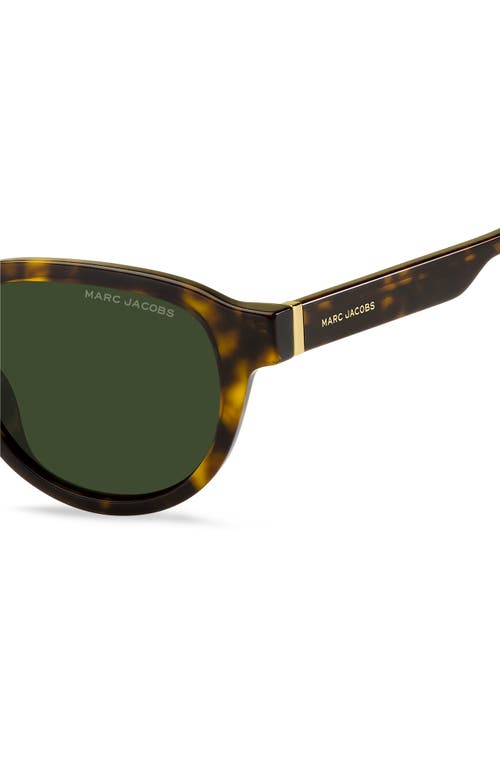 Marc Jacobs 52mm Round Sunglasses In Brown
