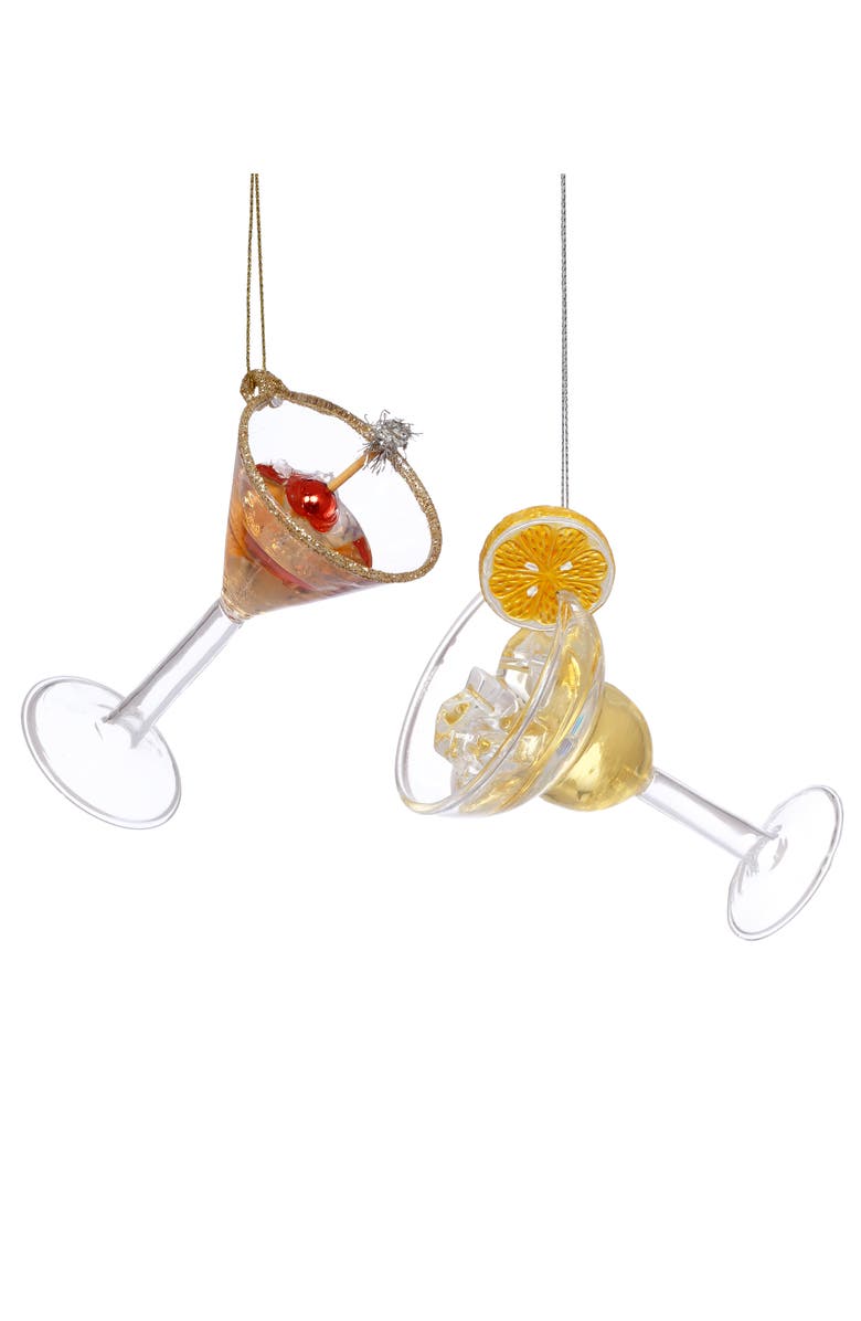 Mark Roberts Margarita Cocktail Ornament, Set of 6, Main, color, Yellow