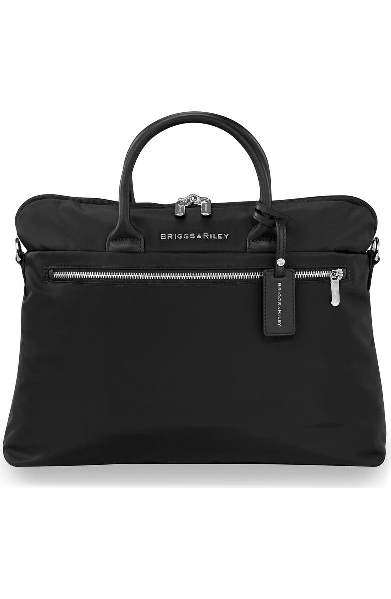 Briggs & Riley Slim Business Briefcase, Main, color,