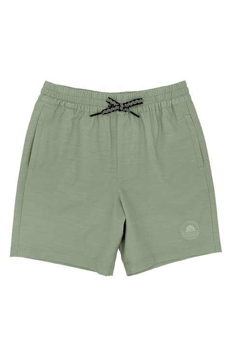 Kids' Buckle-Up Hybrid Shorts (Little Kid)