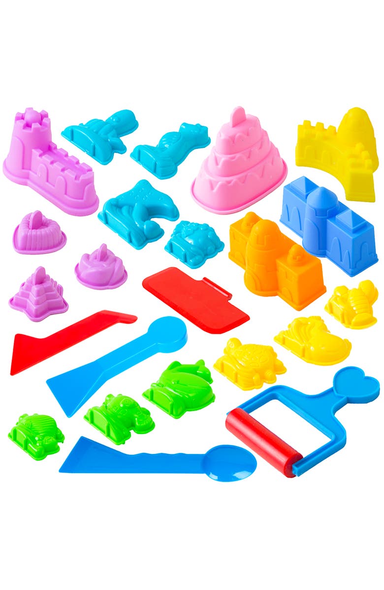 USA Toyz Sand Molds Beach Toys - 23pk, Main, color, Multi Color