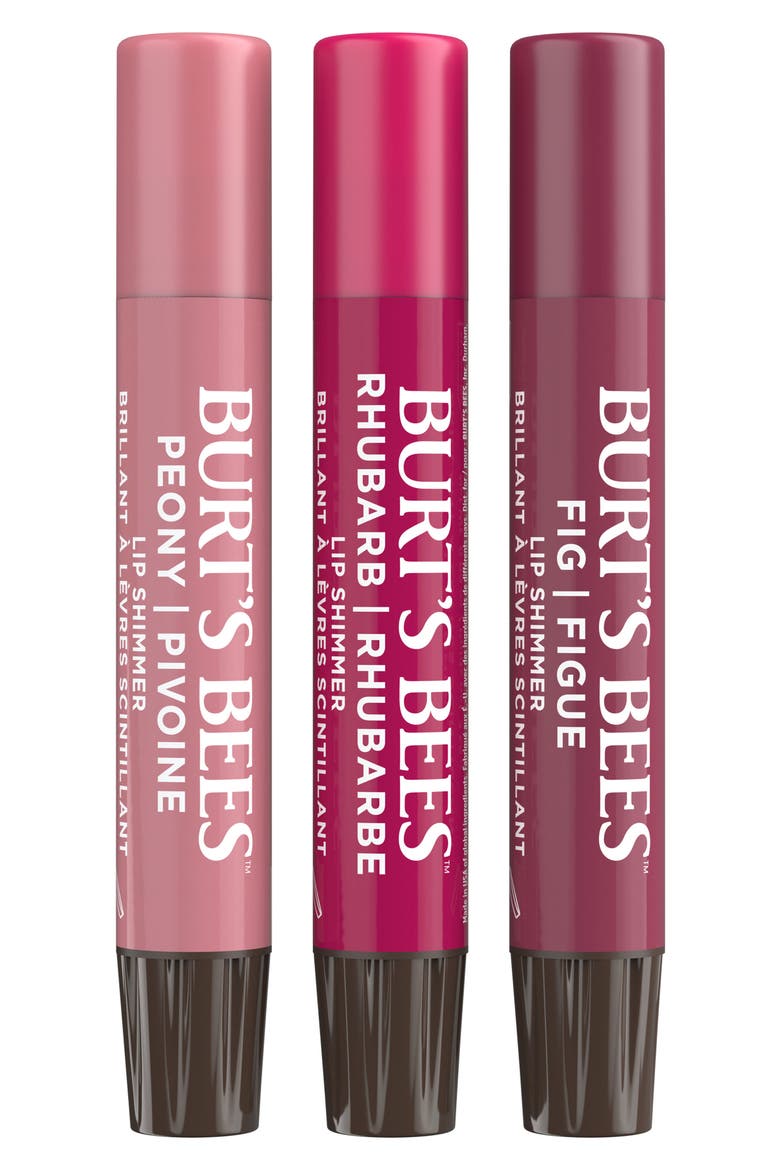 Kissable Color Warm Collection Lip Shimmer 3-Piece Set, Alternate, color, NO COLOR