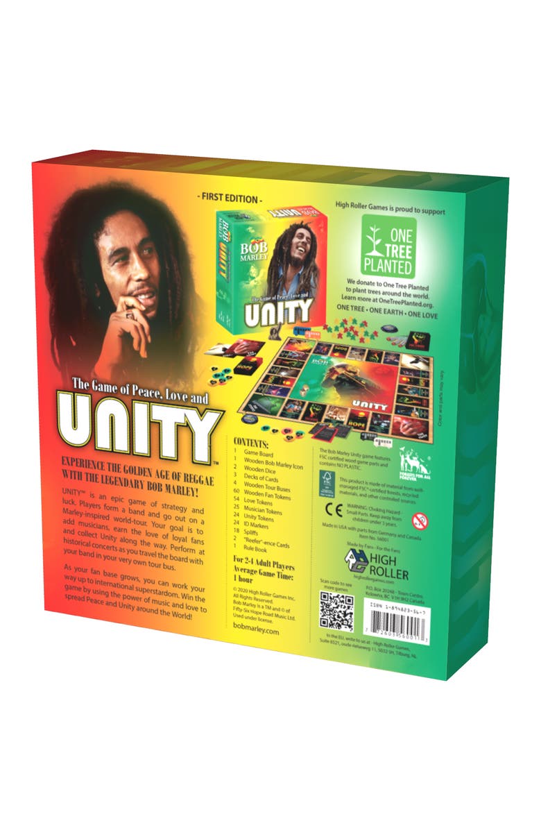 Bob Marley The Game Of Peace, Love And Unity, Alternate, color, Multicolored