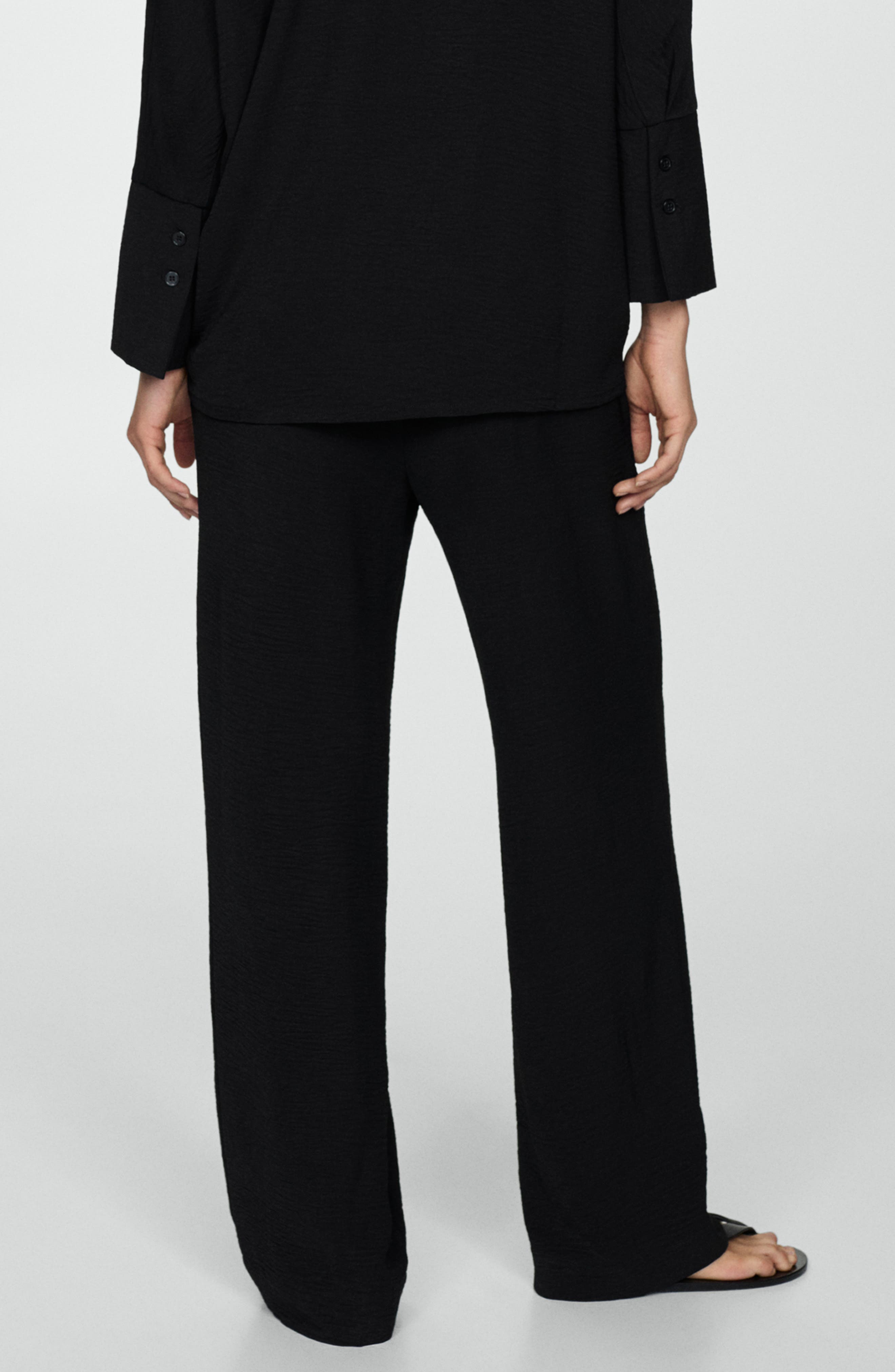 Textured Flowy Pants - image 2