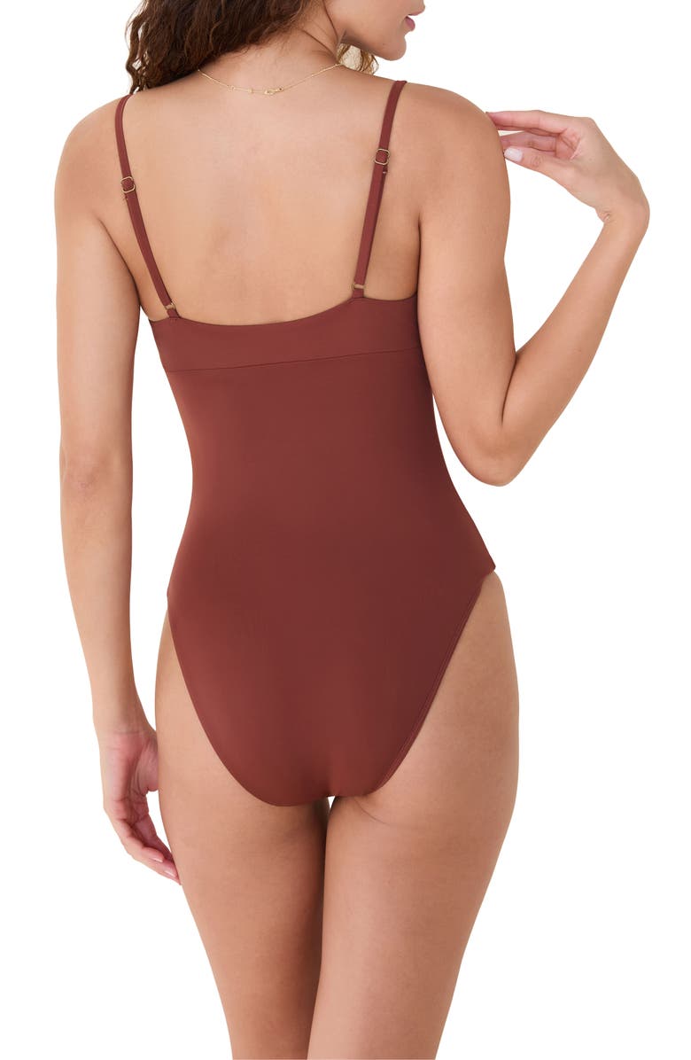 Andie The Mali Keyhole One-Piece Swimsuit, Alternate, color, 