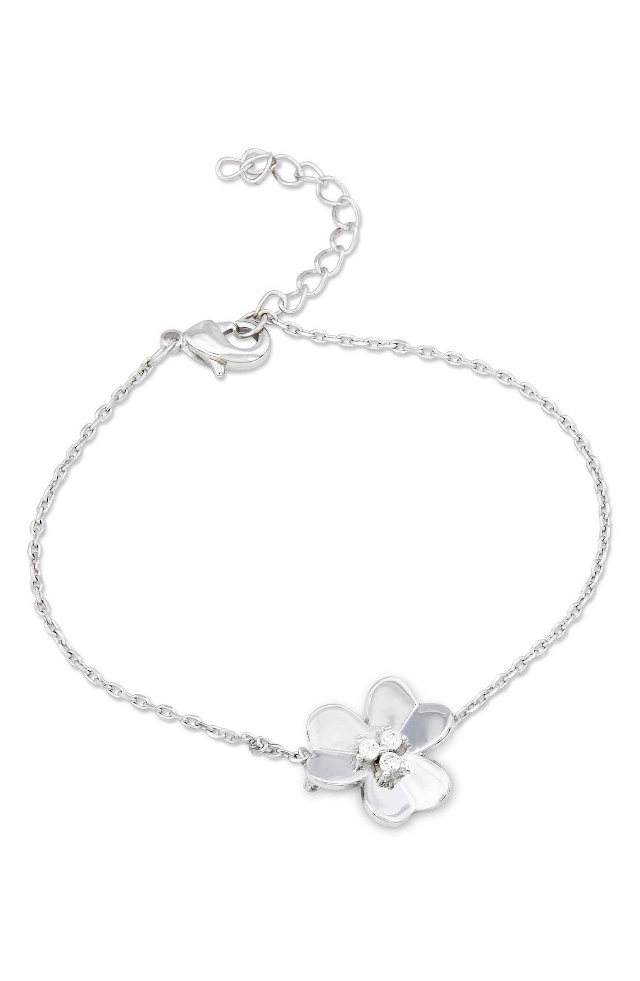 SAVVY CIE JEWELS Clover Station Bracelet