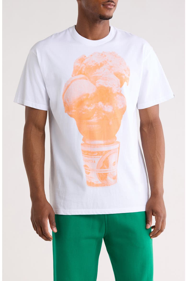Cobra Graphic T-Shirt, Main, color, WHITE