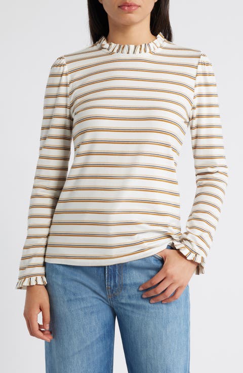 Ruffle Detail Top