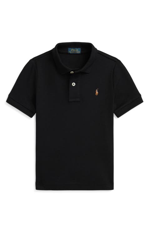 Kids' Cotton Interlock Polo