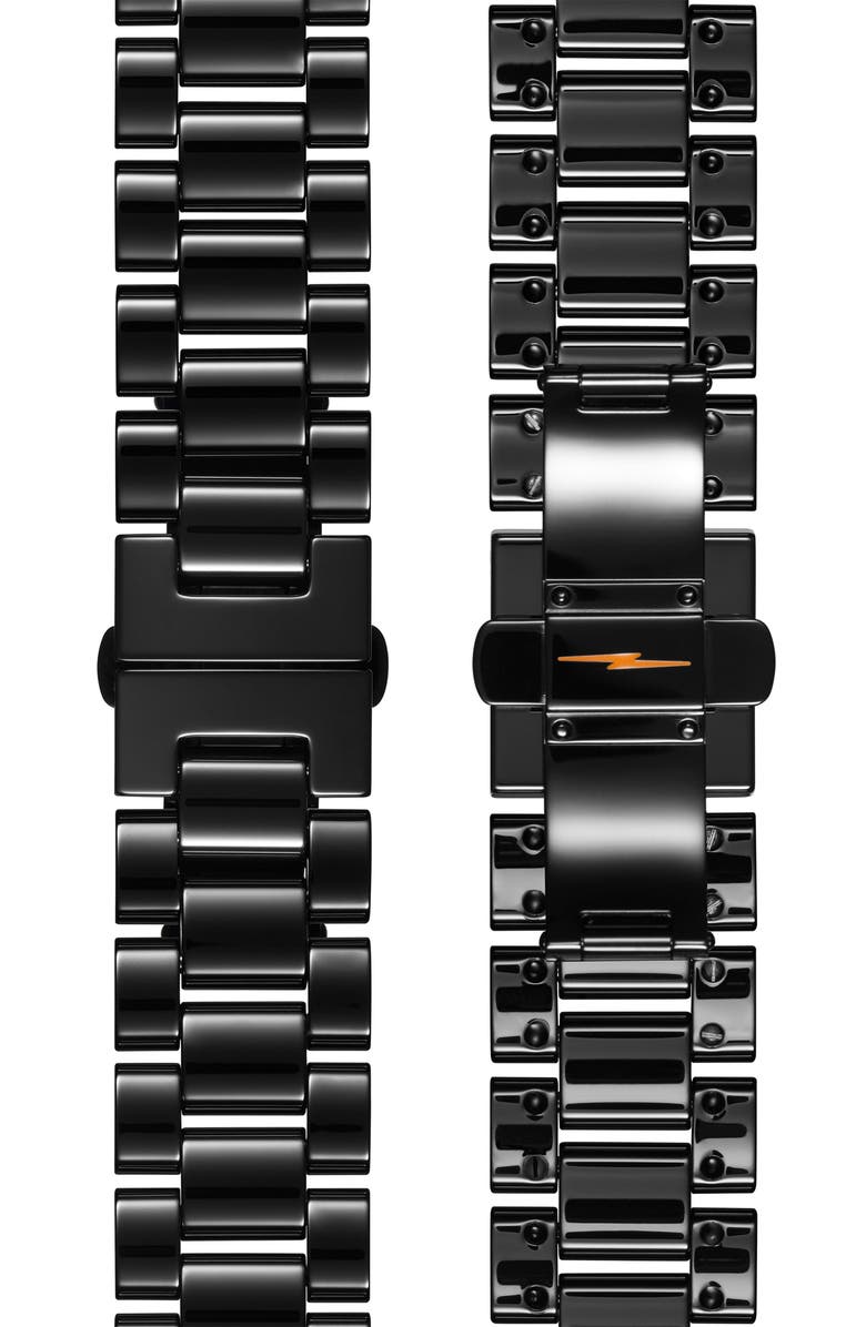 Shinola The Canfield Sport Bracelet Watch, 40mm, Alternate, color, Black