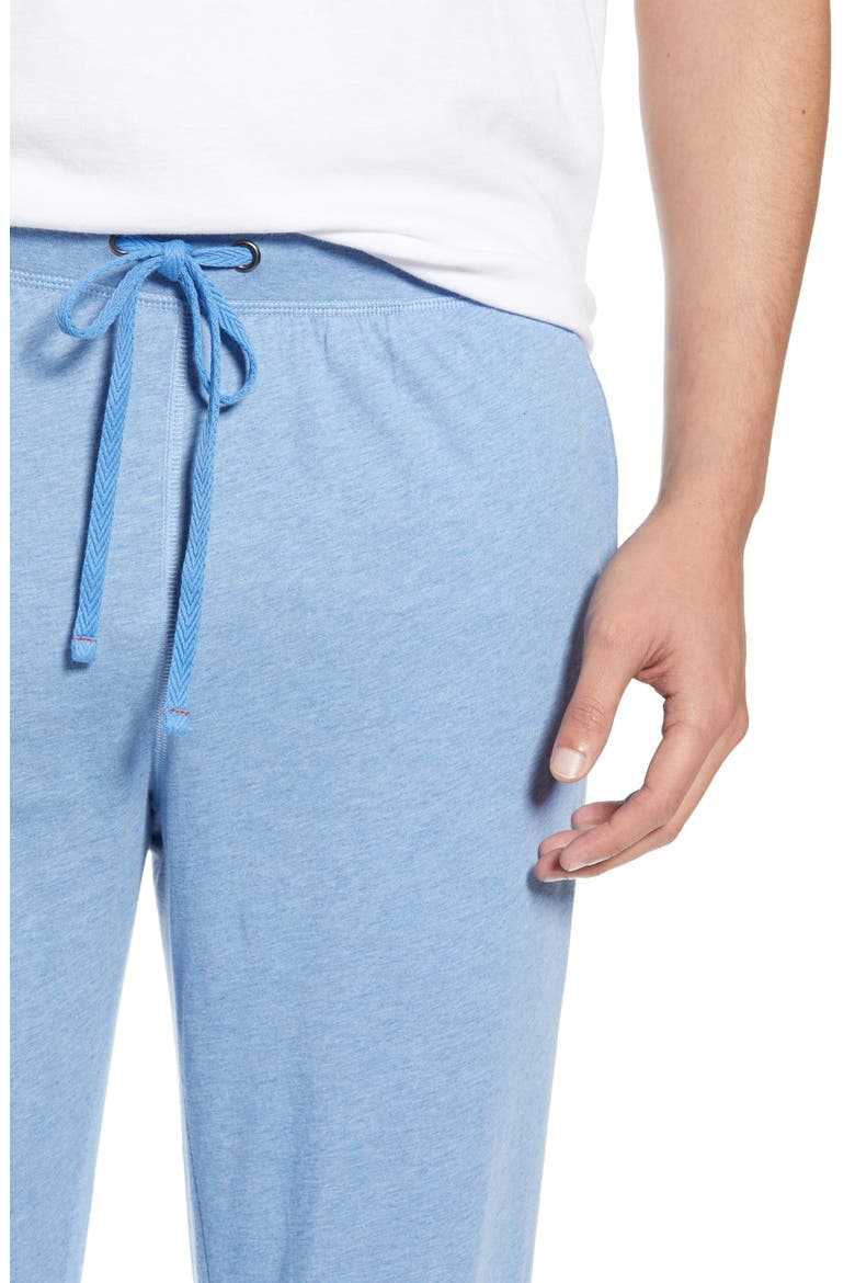Peruvian Pima Cotton Lounge Pants, Alternate, color, BLUE HEATHER