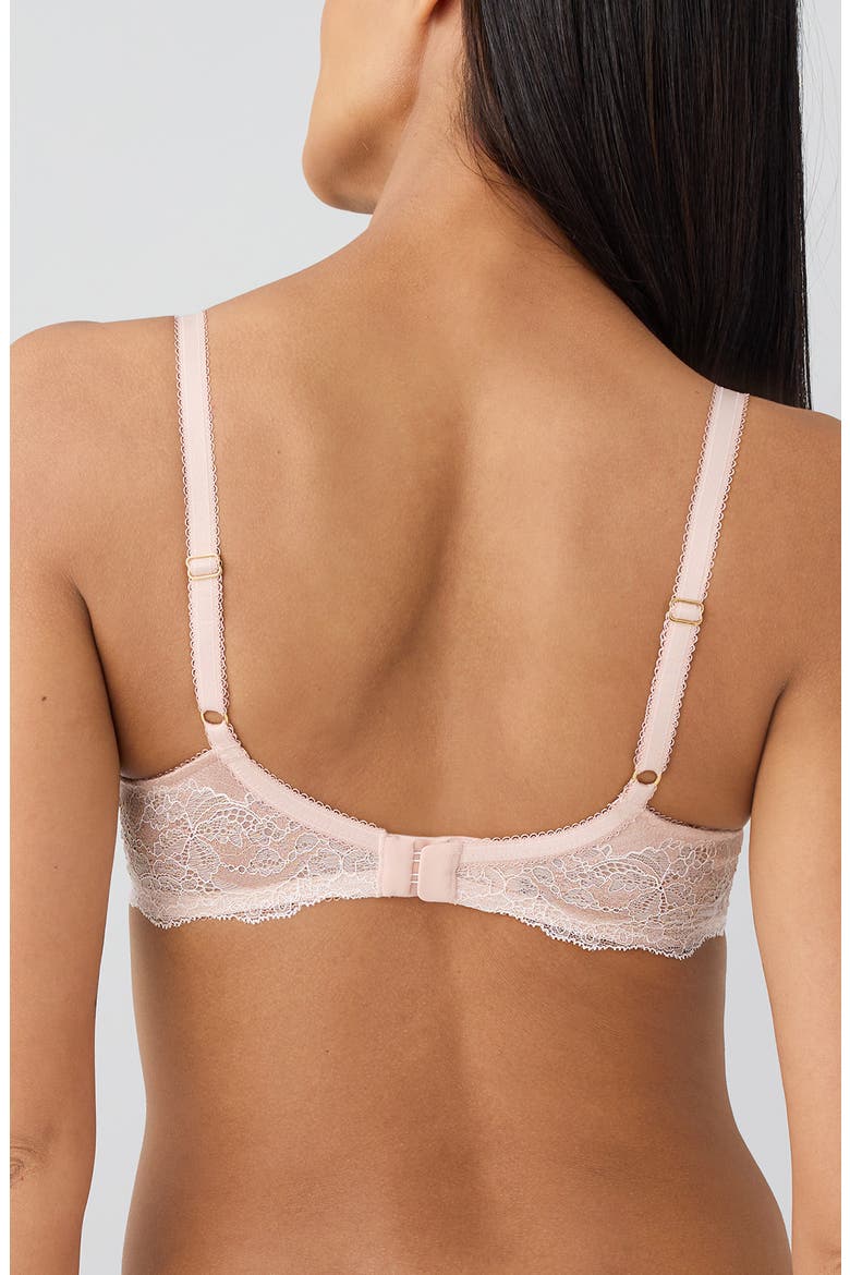 Modern Affair Underwire T-Shirt Bra, Alternate, color, ROSE DUST/ ANGEL WING
