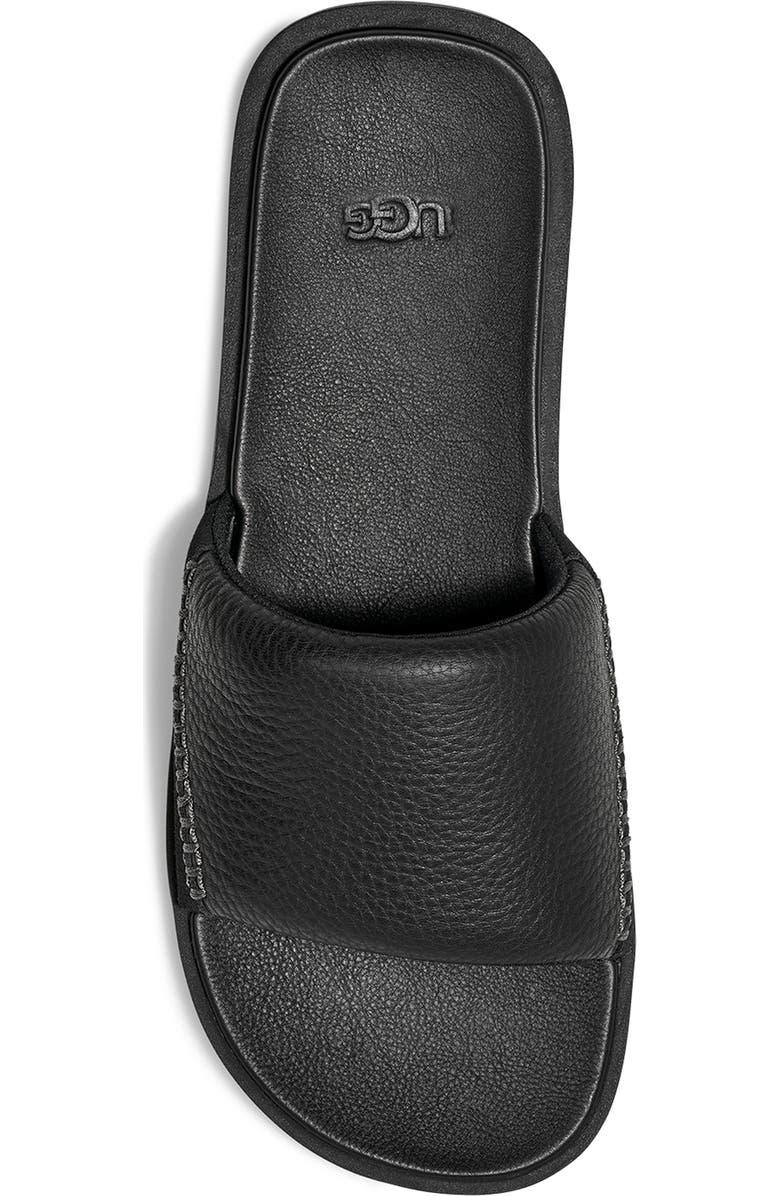 UGG<sup>®</sup> Seaside II Slide Sandal, Alternate, color, Black