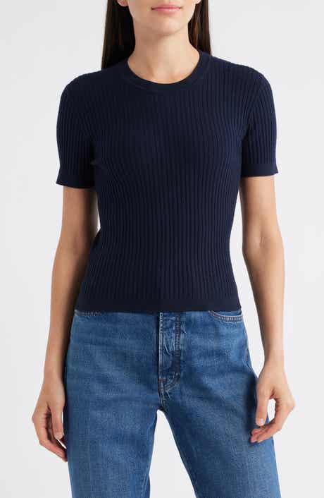 FRAME The Fine Cable Knit Top