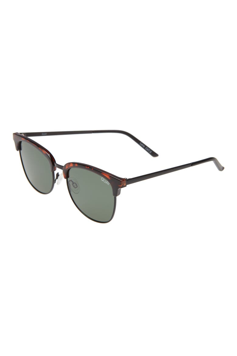 Australia x ARod 55mm Evasive Polarized Sunglasses, Alternate, color, TORTOISE/ GREEN