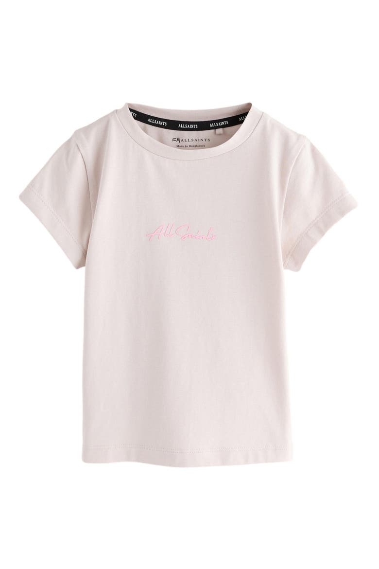 Kids' 3-Pack Script Logo T-Shirts, Alternate, color, PINK MULTI