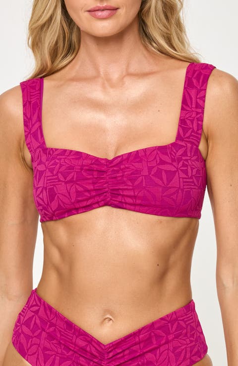 Marlee Jacquard Bikini Top