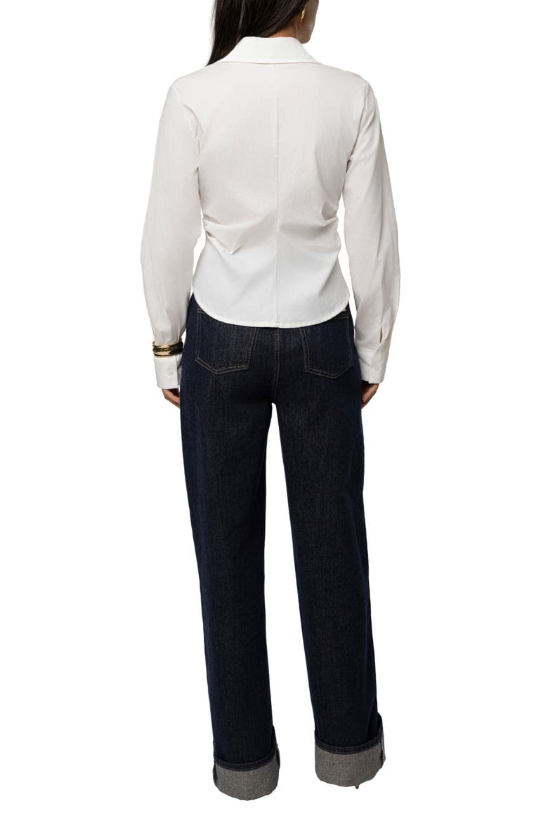Sculpt And Form Blouse, Alternate, color, Ivory