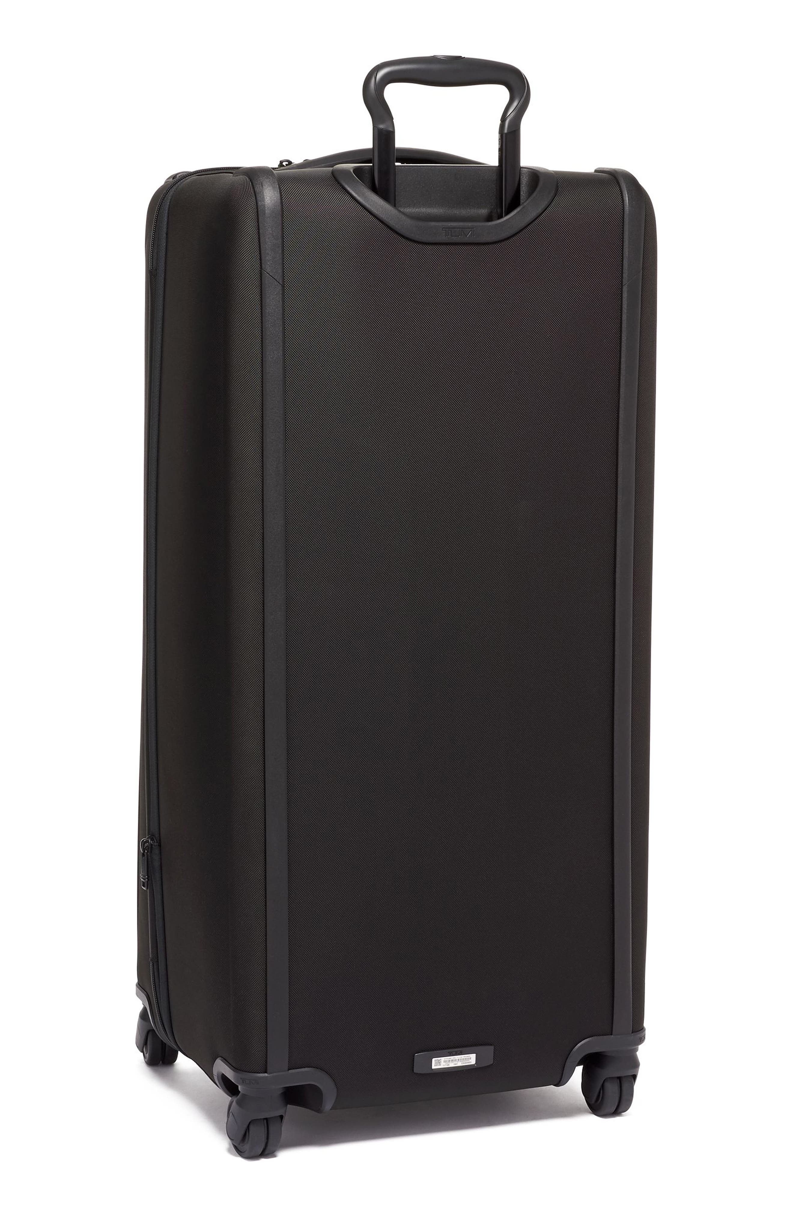 TUMI Alpha 3 Collection 34-Inch Tall 4-Wheel Duffle Packing Case, Alternate, color, Black