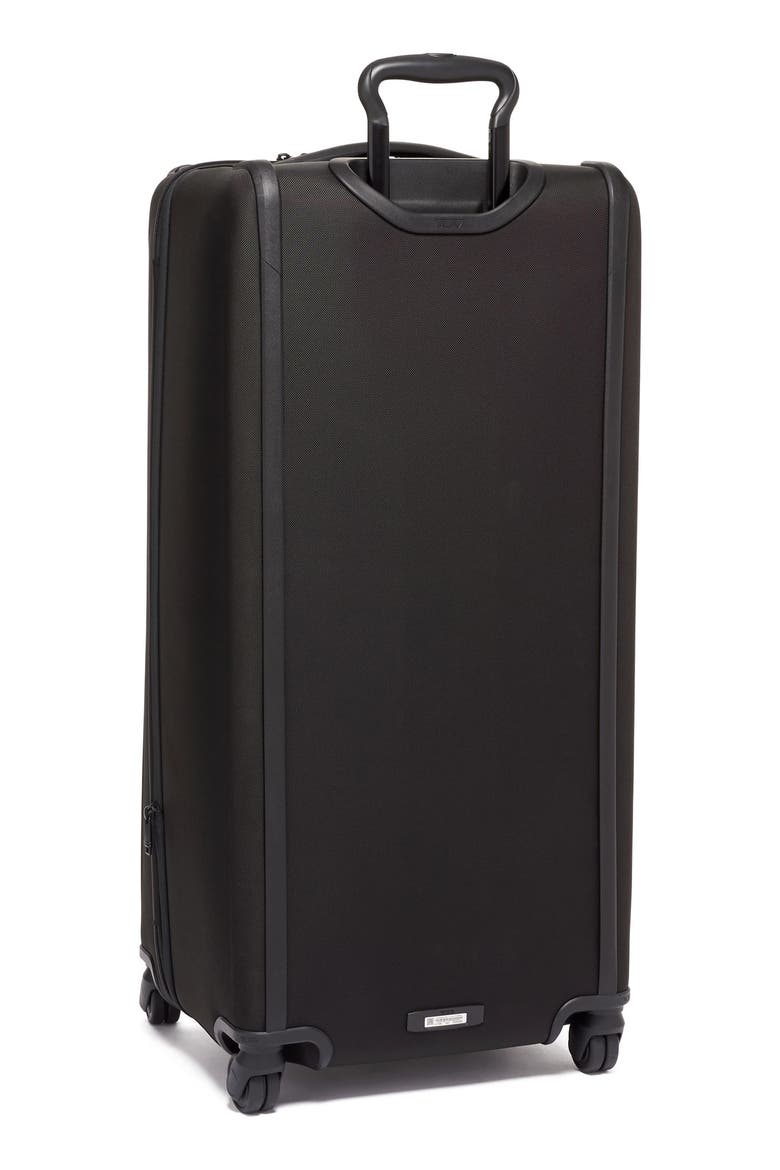Alpha Large Dual Access Expandable Trunk, Alternate, color, BLACK